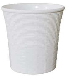 CHẬU NHỰA MÂY ĐAN 2 LỚP