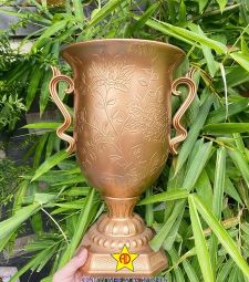 Chậu nhựa giả đồng