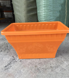 Chậu vuông họa tiết