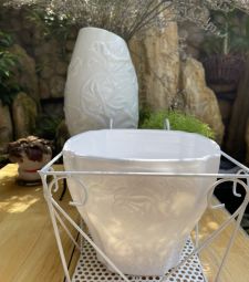 Giỏ sắt kê chậu