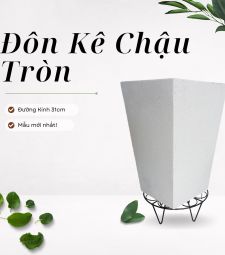Đôn kê chậu tròn