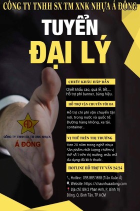 Tuyển Đại Lý - Chậu Nhựa Á Đông