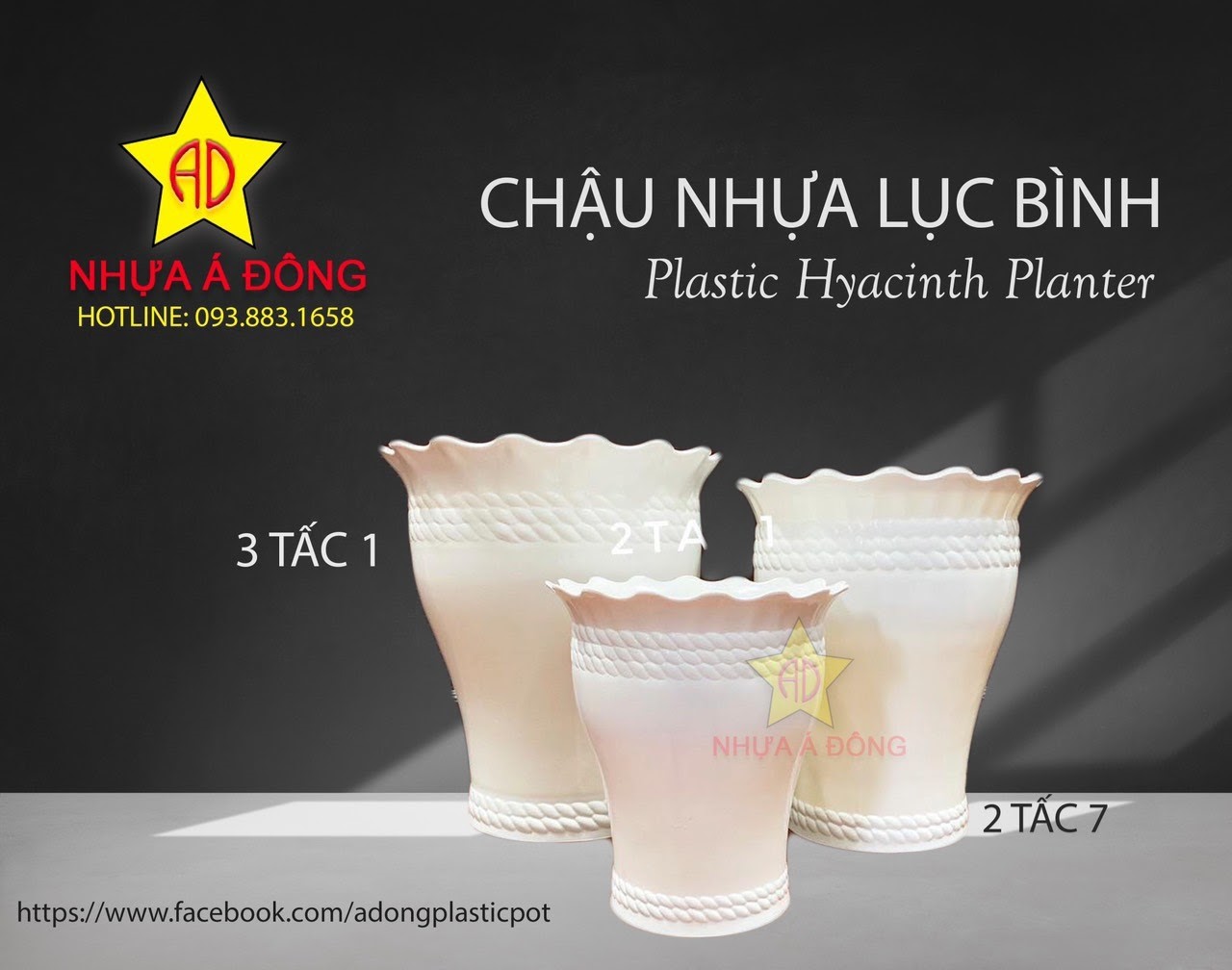 Tư vấn chọn chậu nhựa trồng cây đẹp, phù hợp với không gian gia đình